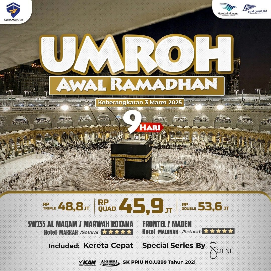 Umroh Awal Ramadhan 2025